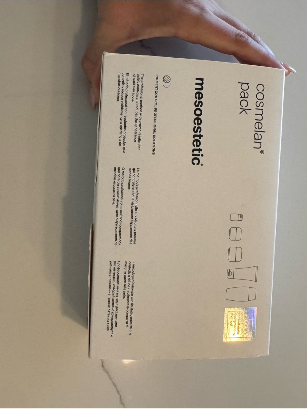 Mesoestetic Cosmelan Pack - Skincare Kit